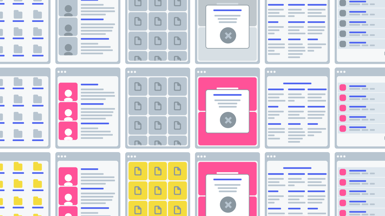 User interface model: Breadth-first application coverage.